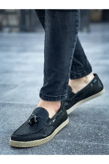 CH141 HT Croco Erkek Ayakkabı SIYAH resmi