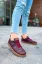 CH157 CKT Retro Erkek Ayakkabı BORDO resmi