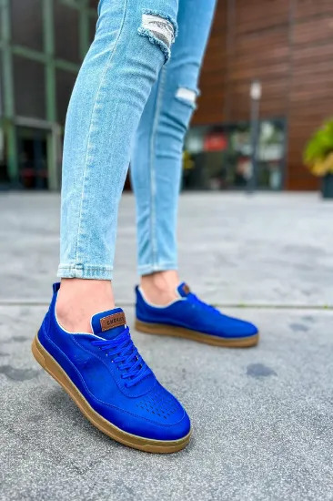 CH157 CKT Retro Erkek Ayakkabı MAVI resmi