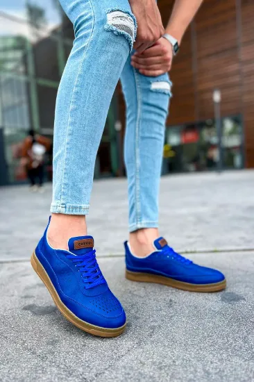 CH157 CKT Retro Erkek Ayakkabı MAVI resmi