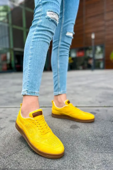 CH157 CKT Retro Erkek Ayakkabı SARI resmi