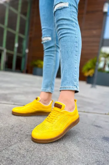 CH157 CKT Retro Erkek Ayakkabı SARI resmi