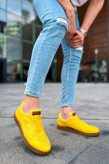 CH157 CKT Retro Erkek Ayakkabı SARI resmi