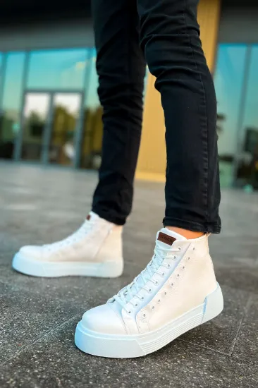 CH167 GBT Blazer Erkek Bot BEYAZ / BEYAZ resmi