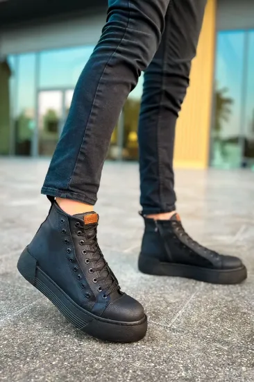 CH167 GST Blazer Erkek Bot SIYAH/SIYAH resmi