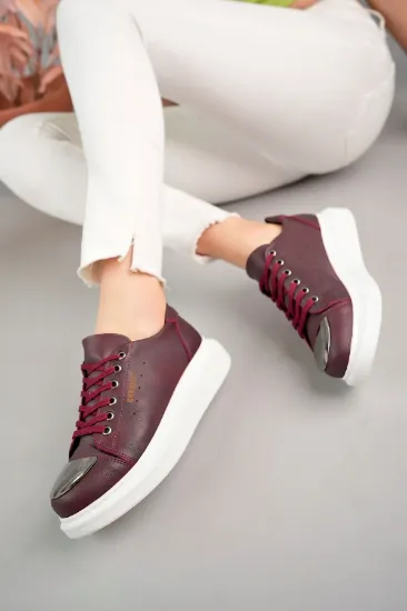 CH175 CBT Mirror Kadın Ayakkabı BORDO resmi