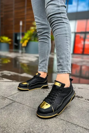 CH183 CST Jet Setter Mirror  Erkek Ayakkabı SIYAH/ALTIN resmi