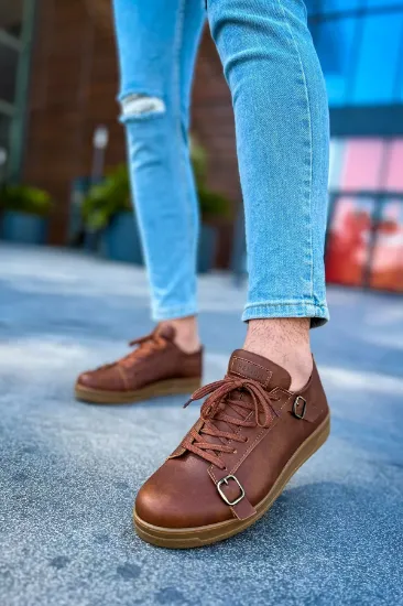 CH191 CKT Side Buckle Erkek Ayakkabı TABA resmi