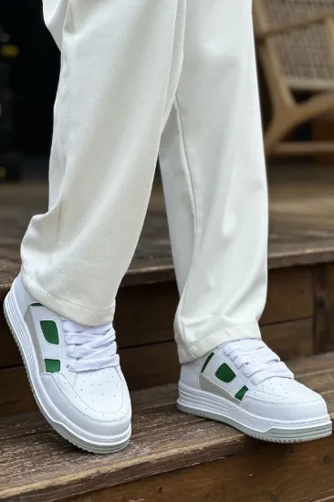 CH2410 CBT Avax  Erkek Spor Ayakkabı BEYAZ/YESIL resmi