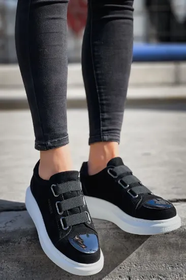 CH251 SBT Mirror Suede Erkek Ayakkabı SIYAH resmi