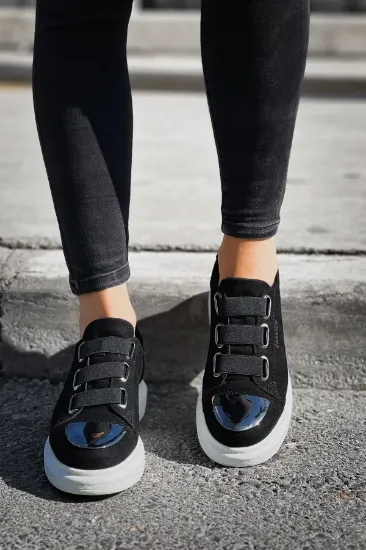CH251 SBT Mirror Suede Erkek Ayakkabı SIYAH resmi