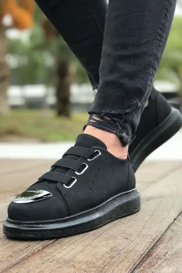 CH251 SST Mirror Suede Erkek Ayakkabı SIYAH resmi