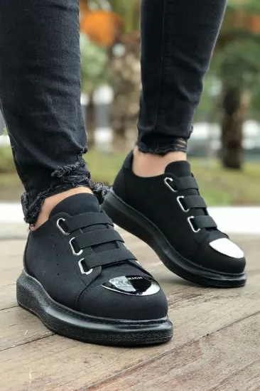 CH251 SST Mirror Suede Erkek Ayakkabı SIYAH resmi