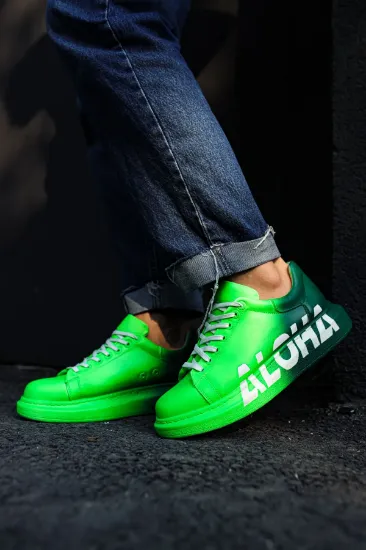 CH254 CBT Pittura Erkek Ayakkabı 403 ALH YESIL / KOYU YESIL resmi