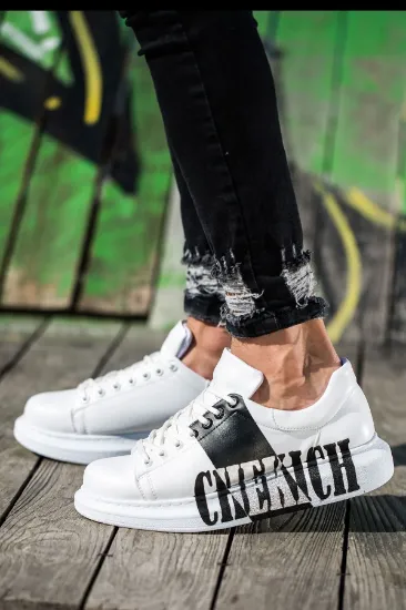 CH254 CBT Pittura Erkek Ayakkabı 422 SIYAH BEYAZ CHEKICH resmi