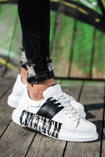 CH254 CBT Pittura Erkek Ayakkabı 422 SIYAH BEYAZ CHEKICH resmi