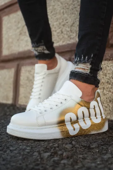 CH254 CBT Pittura Erkek Ayakkabı 429 BEYAZ / SARI COOL resmi