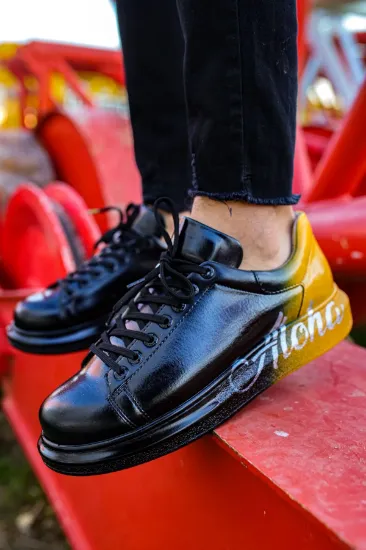 CH254 CBT Pittura Erkek Ayakkabı 476 SIYAH / SARI ALOHA resmi