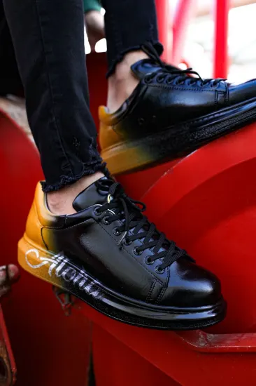 CH254 CBT Pittura Erkek Ayakkabı 476 SIYAH / SARI ALOHA resmi