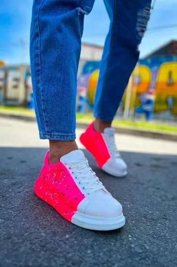 CH254 CBT Pittura Erkek Ayakkabı 544 NEON FUSYA resmi