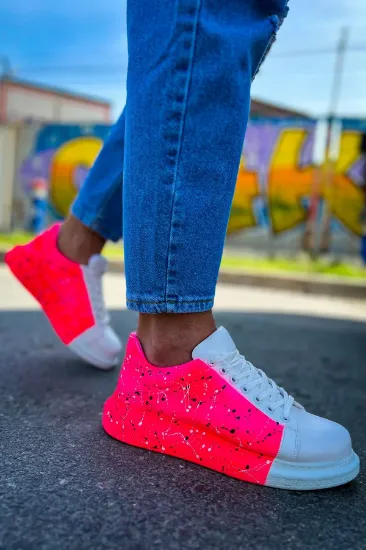 CH254 CBT Pittura Erkek Ayakkabı 544 NEON FUSYA resmi