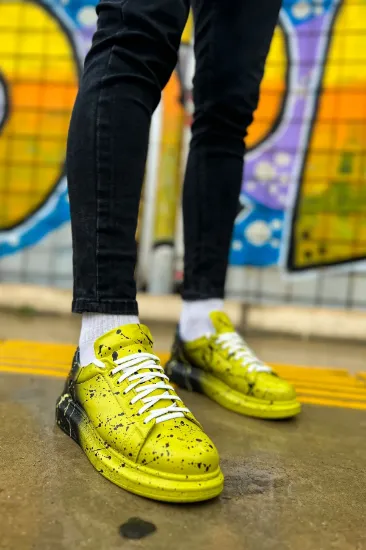 CH254 CBT Pittura Erkek Ayakkabı 546 YESIL SIYAH SPLUSH resmi
