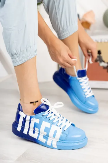 CH254 CBT Pittura Kadın Ayakkabı 443 MAVI / KOYU MAVI TIGER resmi