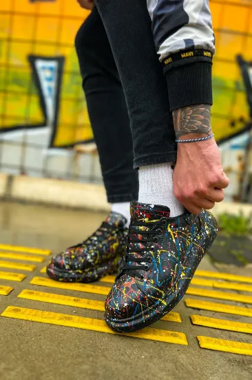 CH254 CST Pittura Erkek Ayakkabı 498 SARI / MAVI / KIRMIZI SPLUSH resmi
