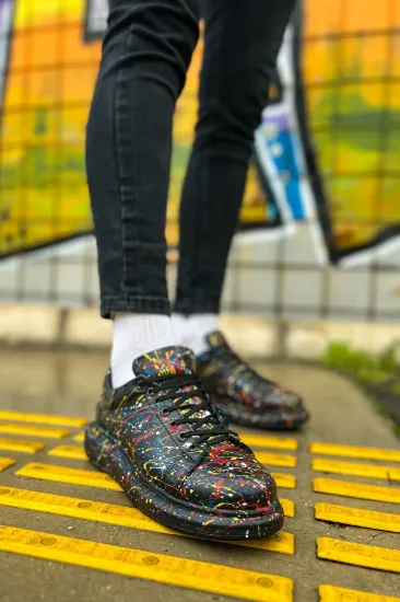 CH254 CST Pittura Erkek Ayakkabı 498 SARI / MAVI / KIRMIZI SPLUSH resmi