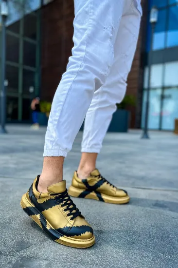 CH254 CST Pittura Erkek Ayakkabı 549 GOLD SIYAH X resmi
