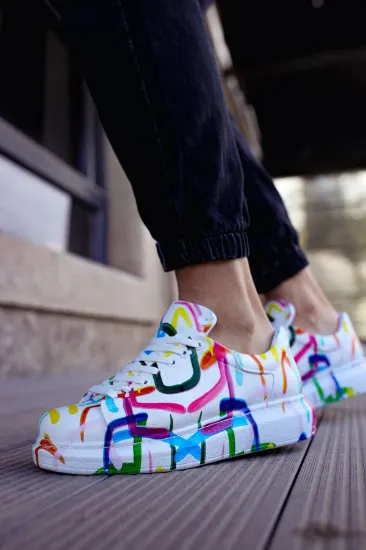 CH255 CBT Colorfull Erkek Ayakkabı HALKA RENKLI resmi