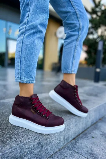 CH258 CBT Roma Kadın Bot BORDO resmi