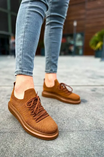 CH307 RT Tricot Erkek Ayakkabı KAHVE resmi