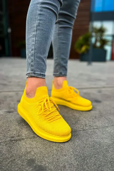 CH307 RT Tricot Erkek Ayakkabı SARI resmi