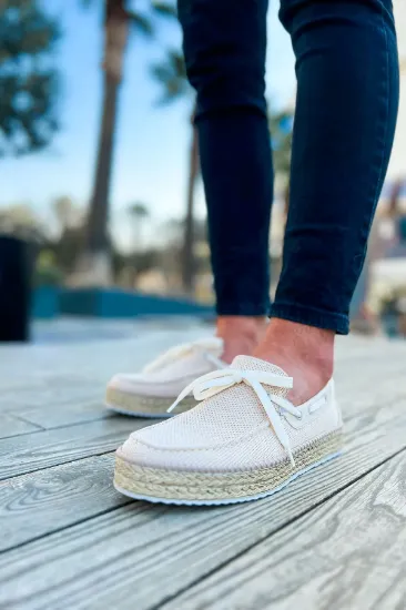 CH311 Espadril Erkek Ayakkabı BEJ resmi