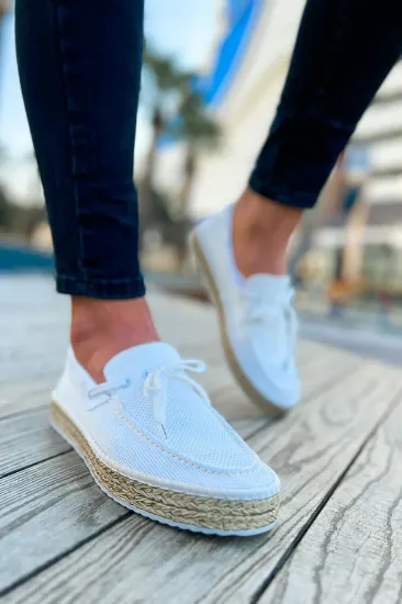 CH311 Espadril Erkek Ayakkabı BEYAZ resmi