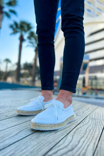 CH311 Espadril Erkek Ayakkabı BEYAZ resmi