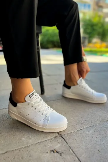 CH981 GBT Tennis Erkek Ayakkabı BEYAZ/SIYAH resmi