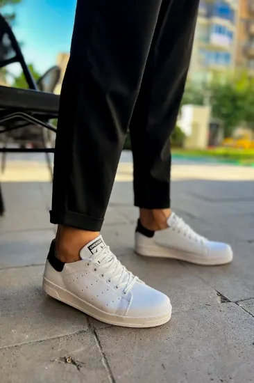 CH981 GBT Tennis Erkek Ayakkabı BEYAZ/SIYAH resmi