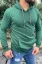 Kapüşonlu Sweatshirt YESIL resmi