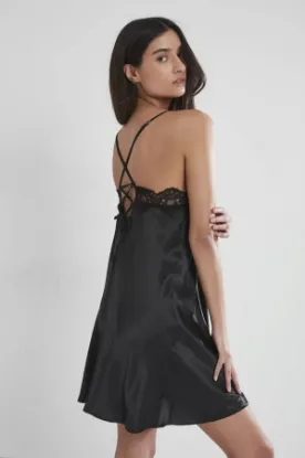 Pierre Cardin 6335 6'lı Saten Gecelik Sabahlık Takım resmi