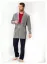 D'S Damat 03004 5'li Triko Robdöşambr Damat Pijama Seti resmi