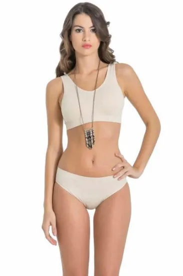 Miss Fit 11027 Kalın Askılı Pedli Bustiyer resmi