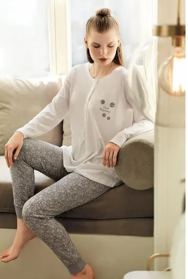 Artış 11301 Kadın Sabahlıklı Pijama Takımı resmi