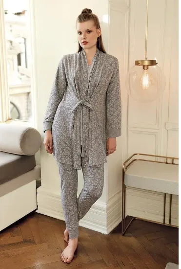 Artış 11301 Kadın Sabahlıklı Pijama Takımı resmi