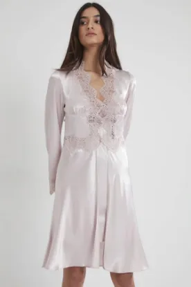 Pierre Cardin 6335 6'lı Saten Gecelik Sabahlık Takım resmi