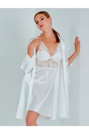 Alissa 8620 Bayan 6'Lı İpek Saten Çeyiz Seti resmi
