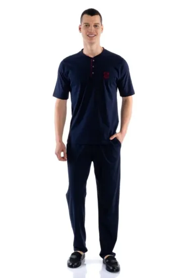 D'S Damat 02000 Kısa Kol 3'lü Erkek Pijama Takımı resmi