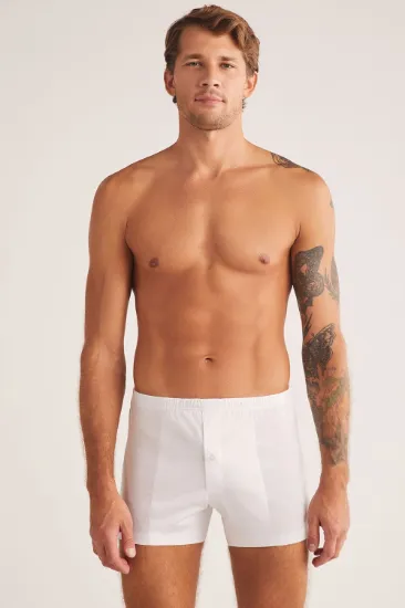 Kom Elite %100 Merserize Short Boxer resmi
