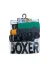 Star 105 Desenli Jakar Erkek 3'lü Kemer Boxer resmi